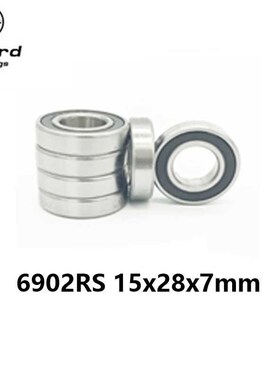 2pcs 6902-2RS 6902RS chromel steel hybrid ceramic ball beari