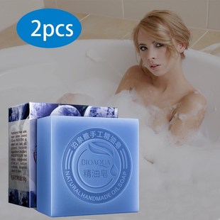 Blueberry Essential Oils Handmade Soap Whitening Skin蓝莓皂
