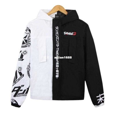 Anime Danganronpa Monokuma Hooded Jacket Cosplay Costume Dan