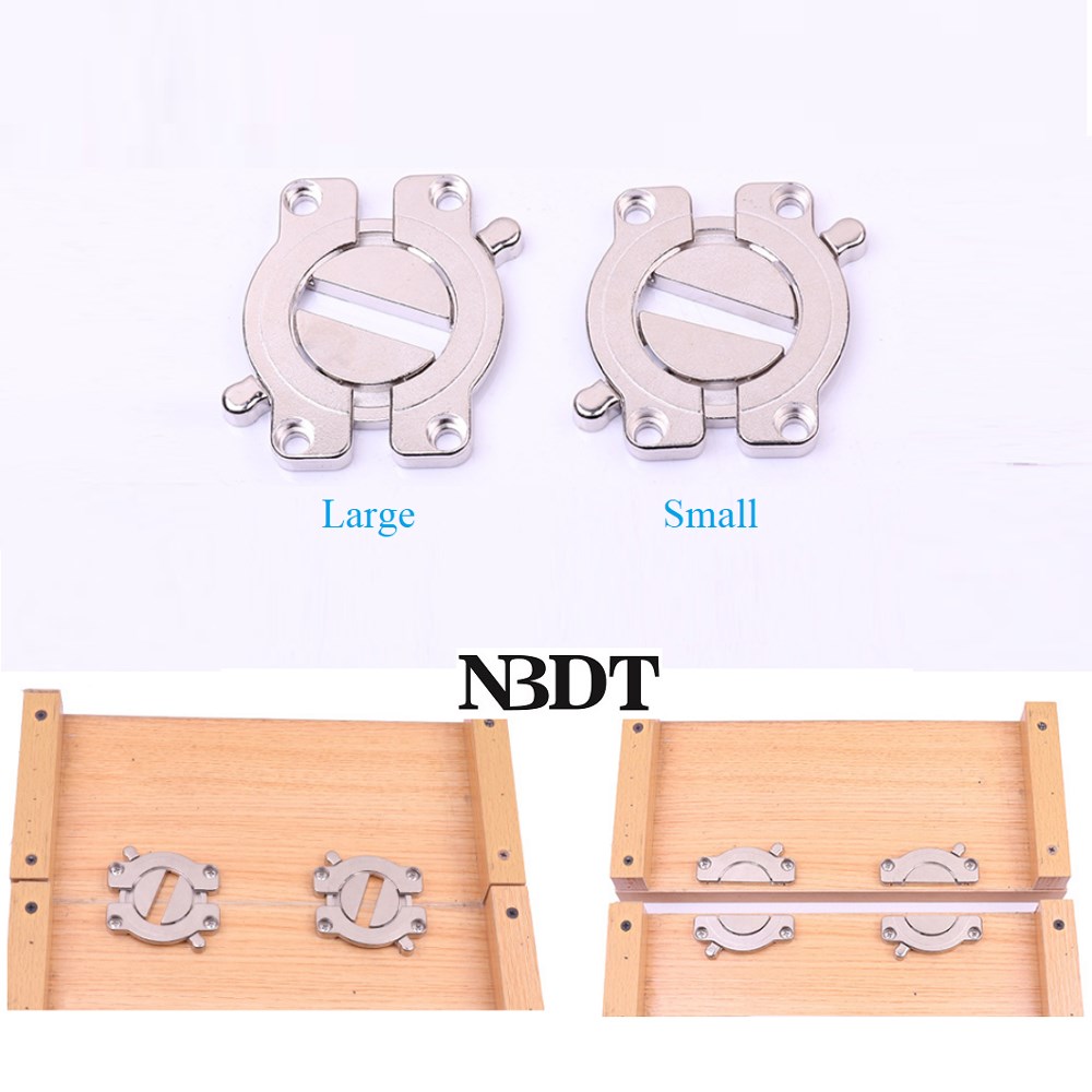 8Pcs Zinc Alloy Desktop Table Top Joiner Connecting Latch Do