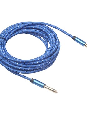 Electric Guitar 6.35mm Male to Male Aux Cord Cable Wire Cor