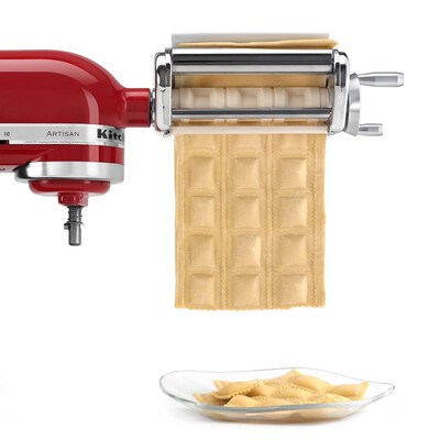 KA Household Stainless KRAV Ravioli Maker Attachment for Kit