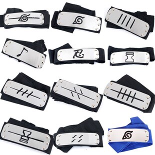 NARUTO Akatsuki Headband Hatake Kakashi Uchiha Sasuke Tobi