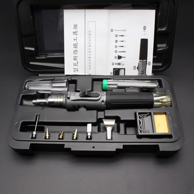 10in1 HS 1115K Gas Soldering Iron Butane Cordless Welding T