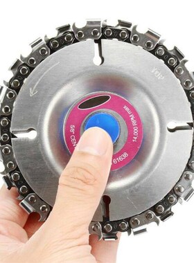 4'' Angle Grinder Disc 22 Tooth Chain Saw  Wood Carving Culp