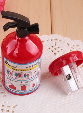 1Piece Creative Fire Extinguisher Sharpener Student School S