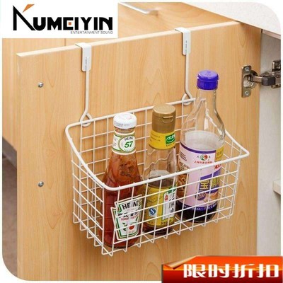 cabinet shelf kitchen door metal hanger hook basket storage