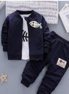 Brand autumn clothing set newBorn BaBy Boy clothes kids套装