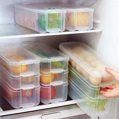 Case Storage-Container Refrigerator Kitchen-Fridge-Storage R