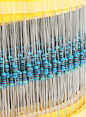 600pcs 1/4W 1% Metal Film Resistor 30 Values 10 Ohm-1M Ohm R