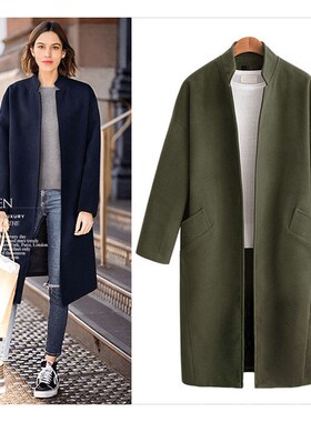 2019 autumn women jackets winter warm coats ladies wool coat