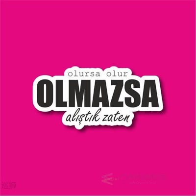 Al??t?k Already Laptop and Phone Sticker-Decal max.8cm