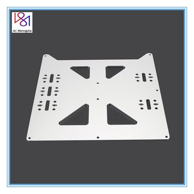 V2 Aluminum Y Carriage Anodized Plate pgrade Hot Bed Support