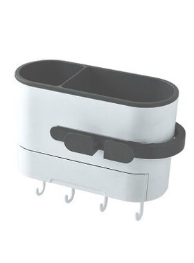 Wall Hair Dryer Holder shelf Multi-functional Bathroom makeu