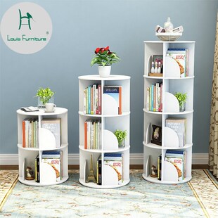 Corner-Table Bookcase Rotating-Bookshelf Louis Children's St