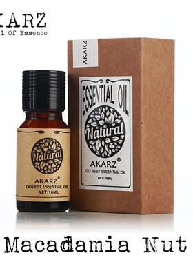 AKARZ Famous brand natural Macadamia nut Essential Oil Anti
