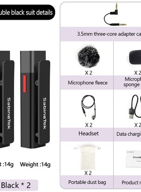SmartMike Microphone Intelligent AI Voice Recognition Noise