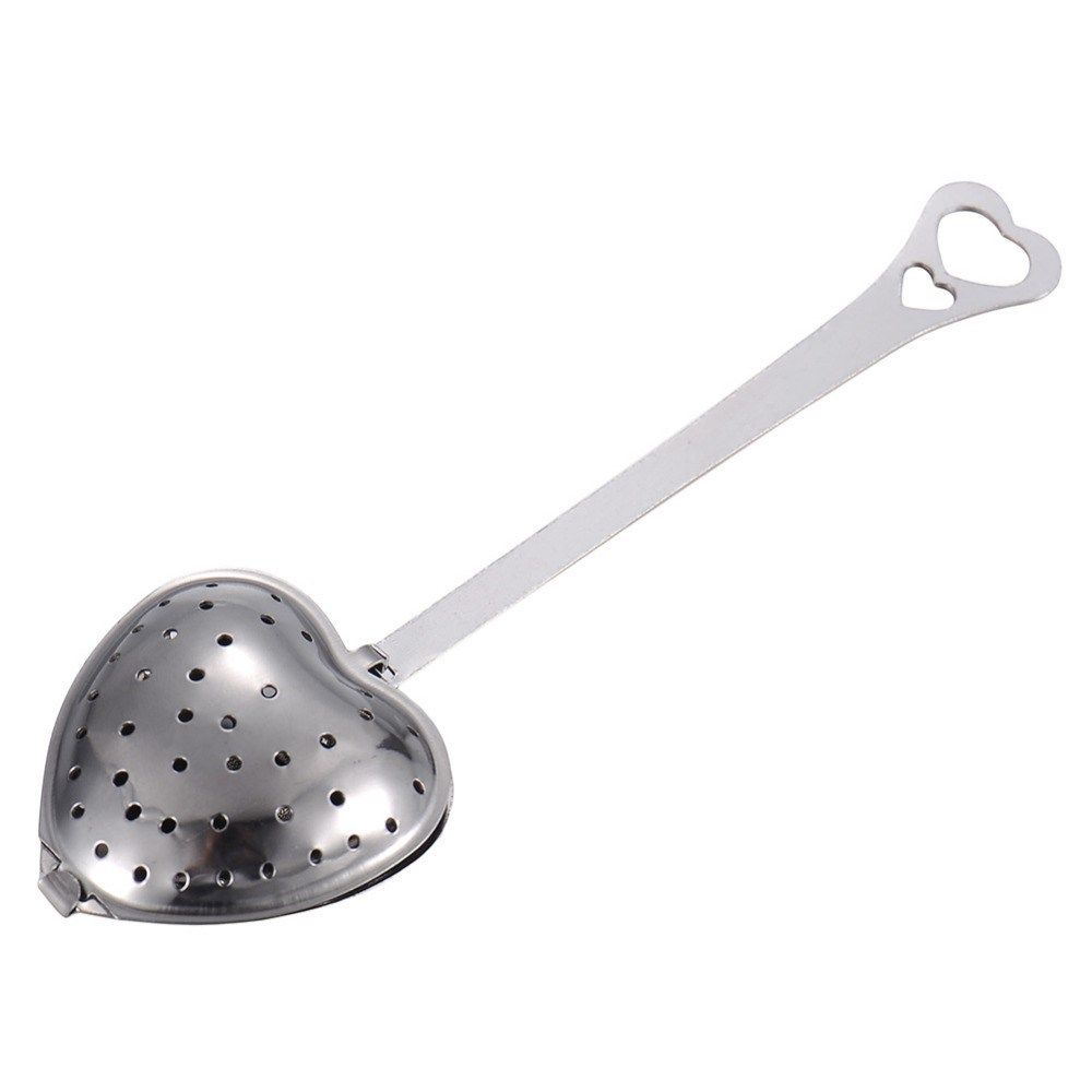 love-type stainless steel infuser spoon tea strainer steeper