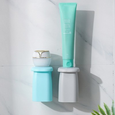 Bathroom Magnetic Suction Mouthwash Cup Wall mounted Plasti