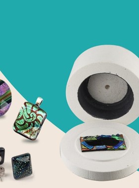 1pc Ceramic Fiber Large Microwave Kiln Hot Melting Fusing Gl