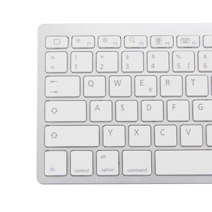 Slim Standard German Language Keyboard 78 Keys Bluetooth Wir