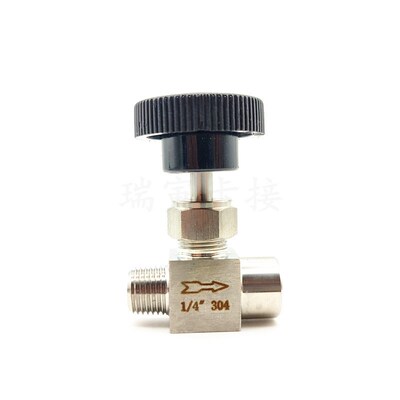 needle valve Adjustable 1/4'' 3/8''1/2'' male to female thr