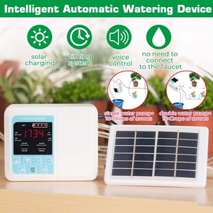 Double Pump Intelligent Garden Automatic Watering Device Sol