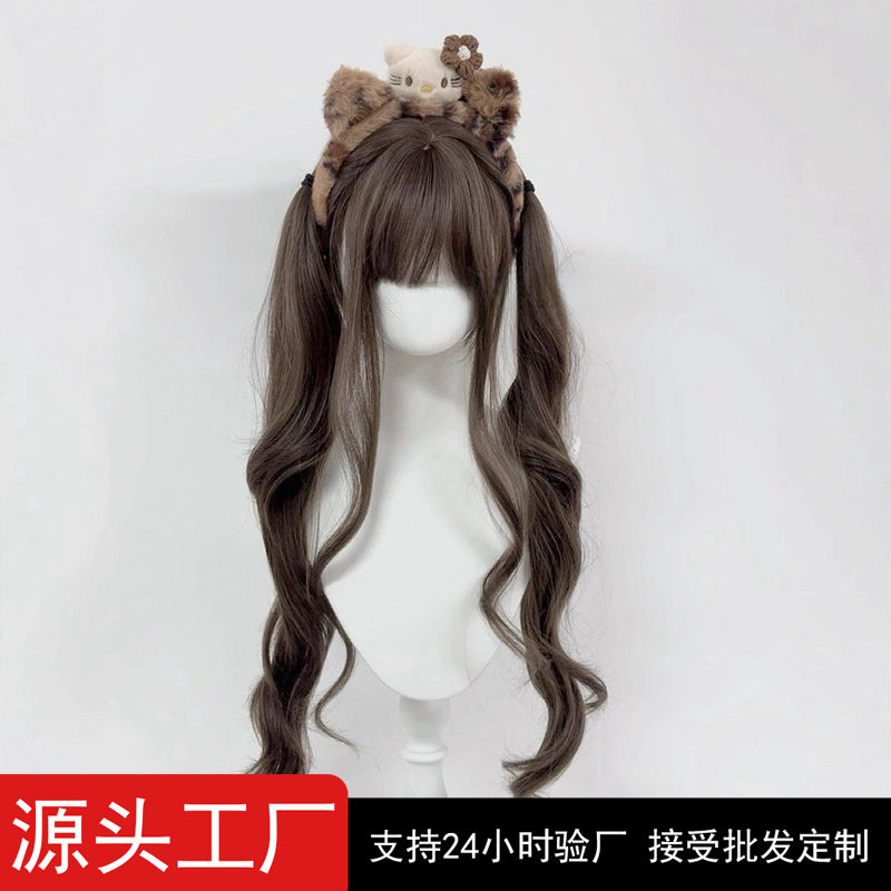 新款假发80cm洛丽塔假发日系jk女假发lolita少萝假发长卷发女