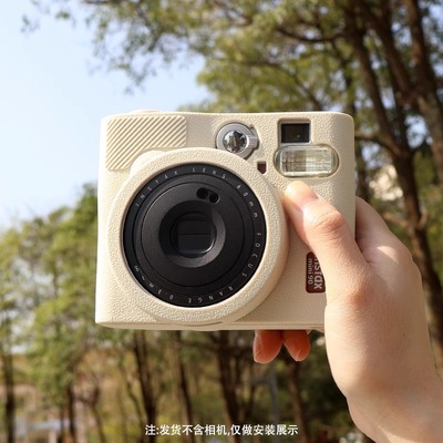 mini90相机包适用富士拍立得mini90硅胶套evo  mini11 12 40 90 99 SQ6  SQ20 LiPlay相机皮套保护壳