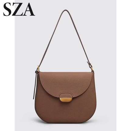 SZA高级感小众马鞍包秋冬新款复古腋下包女通勤百搭单肩斜挎手提