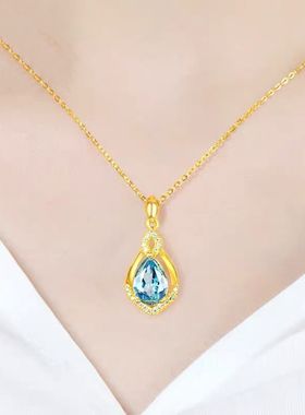 正品越南沙金项链女新款时