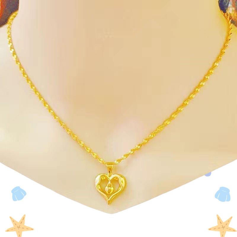 正品越南沙金项链女新款24