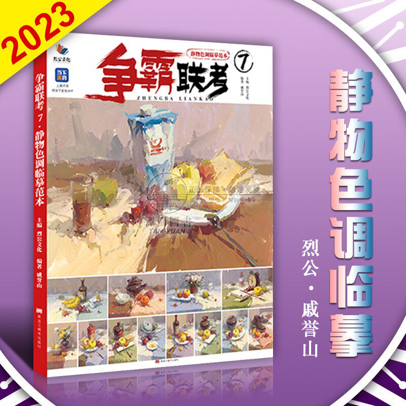 画法单体组合色块冷暖色调照片写生步骤讲解艺考高分绘画基础入门书