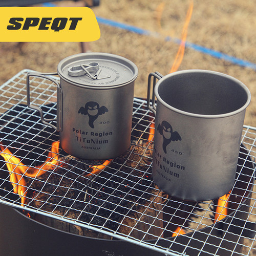 澳洲SPEQT 专业户外露营纯钛饮具