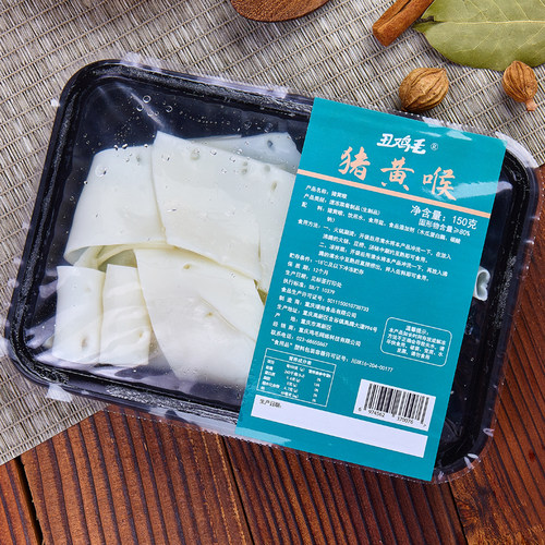 丑鸡毛猪黄喉盒装生鲜产品