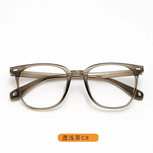 大媛家Sunny 韩系超轻TR90素颜平光镜网红可配度数显脸小眼镜框