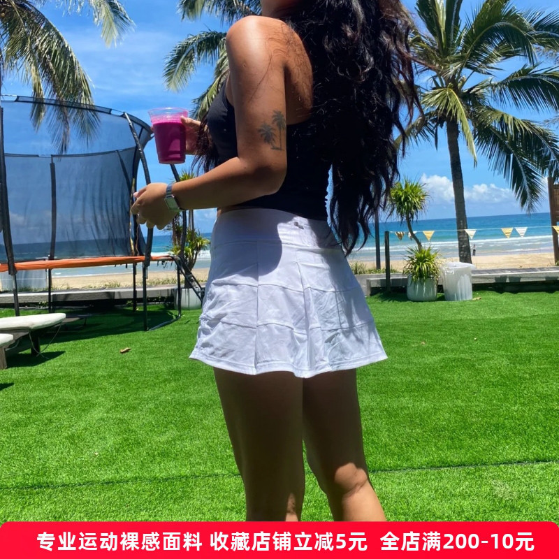 透氣運動半身裙網球裙褲防走光