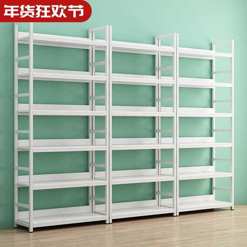 货架多层置物架超市货柜零食饮料架家用储物书架便利店产品展示柜