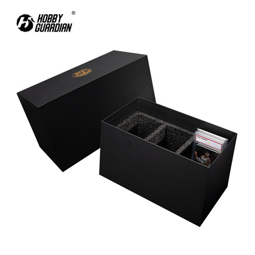 嗜卫大容量简易纸质评级卡收纳盒PSA收纳箱BGS泡棉内胆CCG天地盖