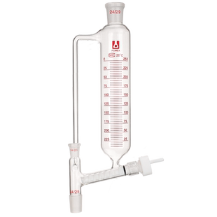 筒形粉末加料漏斗100/250/500/1000ml标口上下磨口24#筒型玻璃粉末固体加料漏斗毫升高硼硅实验室玻璃器材