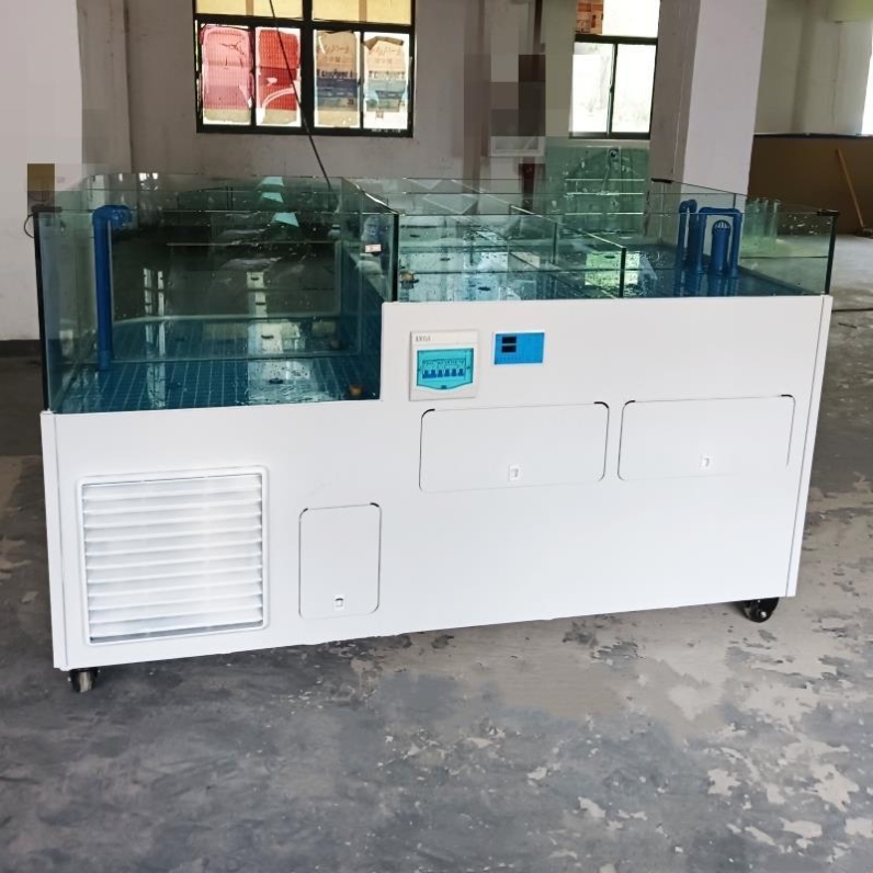 鱼缸定做贝类池酒店饭店海鲜鱼缸定做海鲜池定制生鲜大闸蟹缸定做