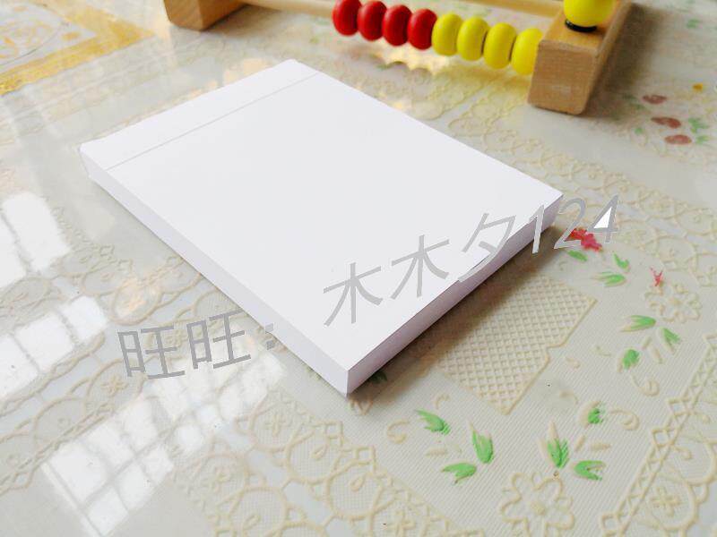 手翻书空白连环纸手翻画火柴人格斗动画纸iqs上翻页漫画画动书