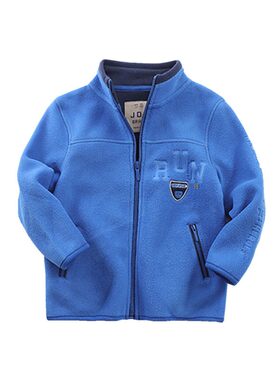 儿童摇粒绒d外套i男女童绒衣冲锋衣内胆加厚保暖服秋冬款宝宝拉链