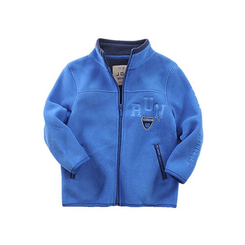 儿童摇粒绒d外套i男女童绒衣冲锋衣内胆加厚保暖服秋冬款宝宝拉链