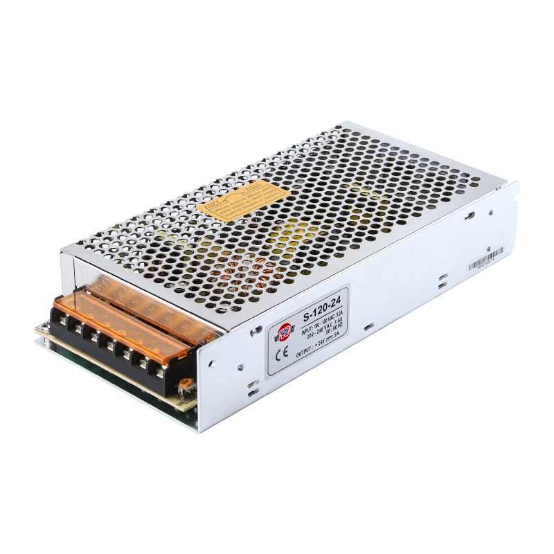 明纬开关电源MS/S-120-24V集中供电220V转换直流1S2V变压适配器NE