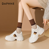 松糕运动鞋 达芙妮百搭休闲鞋 时尚 百搭厚底单鞋 女春秋新款 老爹鞋