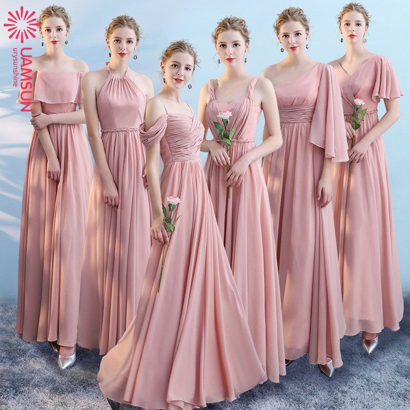 伴娘礼服 bridesmaid women full dress party wedding dresses