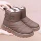 加绒加厚保暖妈妈棉靴防水防滑中老年雪地靴 女棉鞋 冬季 老北京布鞋