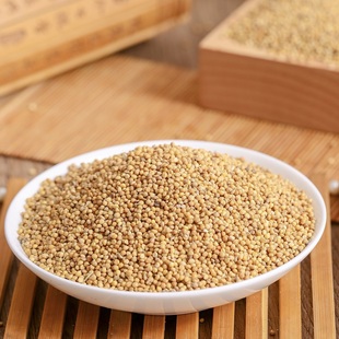 新黄谷子带壳小米虎皮牡丹玄凤中小型鹦鹉文鸟鸟粮鸟食鸟饲料5斤