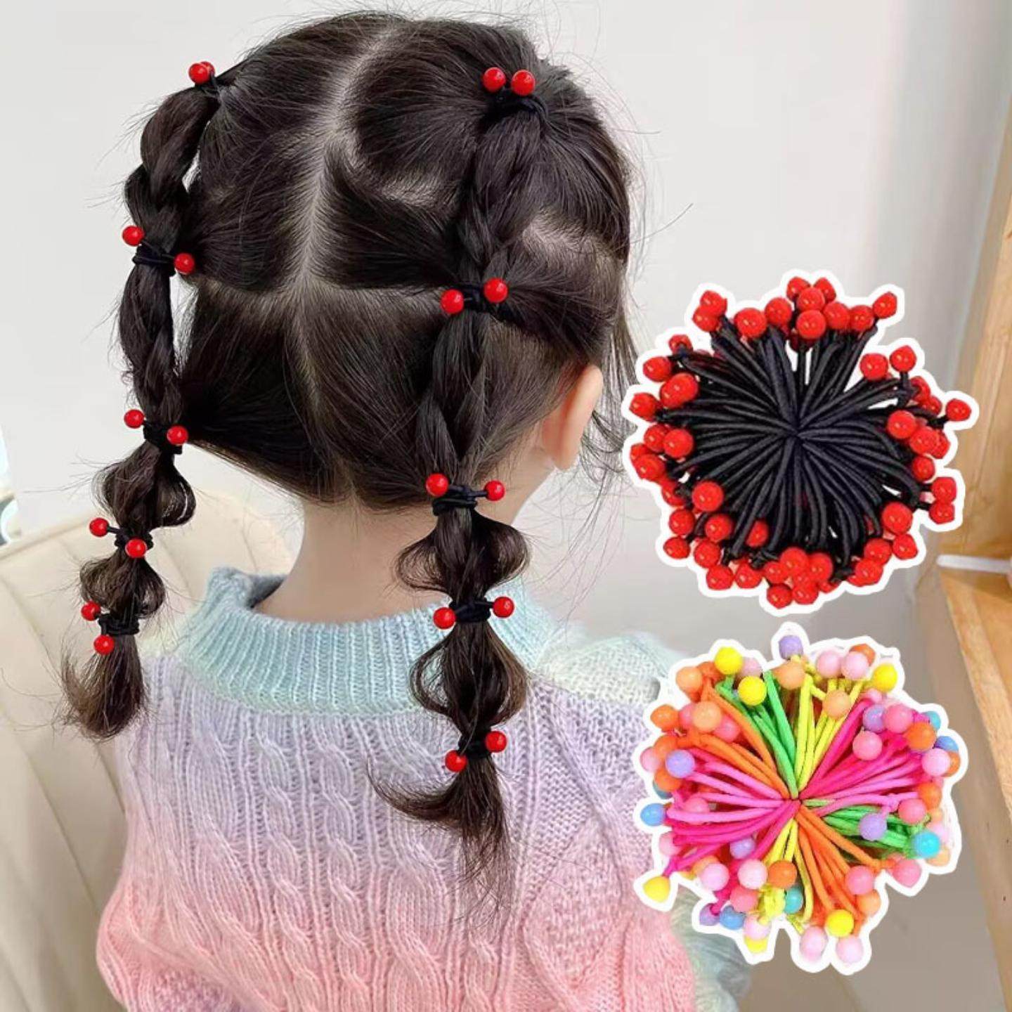 儿童高弹力不伤发发绳50根